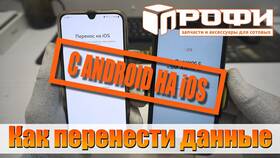 Как перенести данные с Samsung на iPhone в Шатура