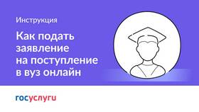 Как подать заявку в вуз через Госуслуги в Шатура