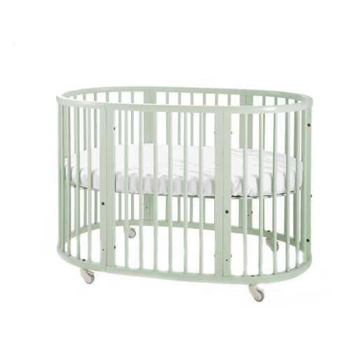 Комплект №2 Stokke Sleepi: кровать с держателем и боковины для кровати Junior Mint Green в Шатура