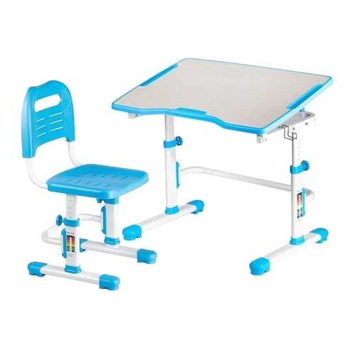 Парта со стулом Fun Desk Vivo 2, Blue в Шатура