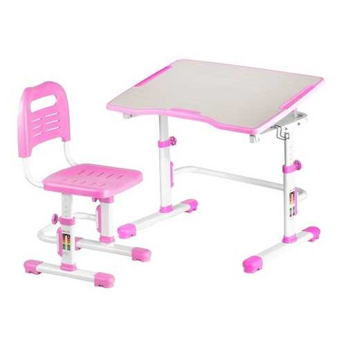 Парта со стулом Fun Desk Vivo 2, Pink в Шатура