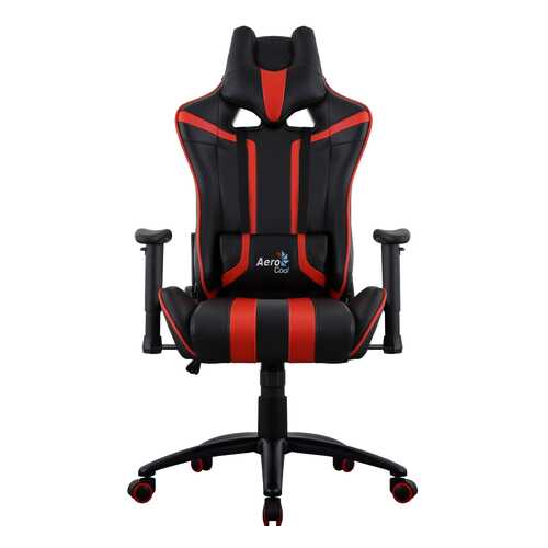 Игровое кресло AeroCool AC120 AIR, красный/черный в Шатура