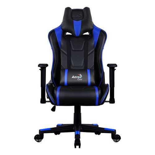 Игровое кресло AeroCool AC220 AIR, синий/черный в Шатура