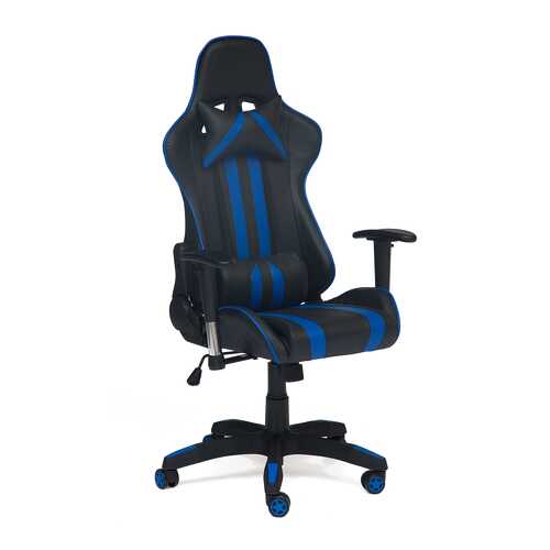 Игровое кресло iCar Иск. кожа черная/синяя в Шатура