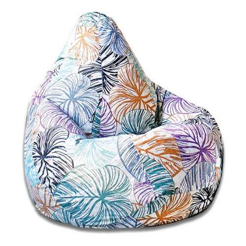 Кресло-мешок DreamBag Лили, размер XXL, жаккард, цветной рисунок в Шатура