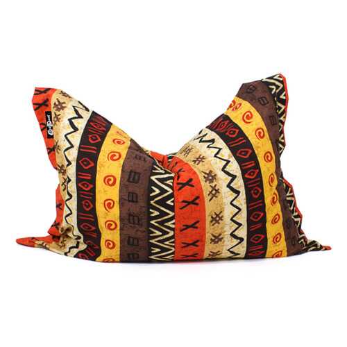 Кресло-мешок GoodPoof Африка, размер L, жаккард, разноцветный в Шатура