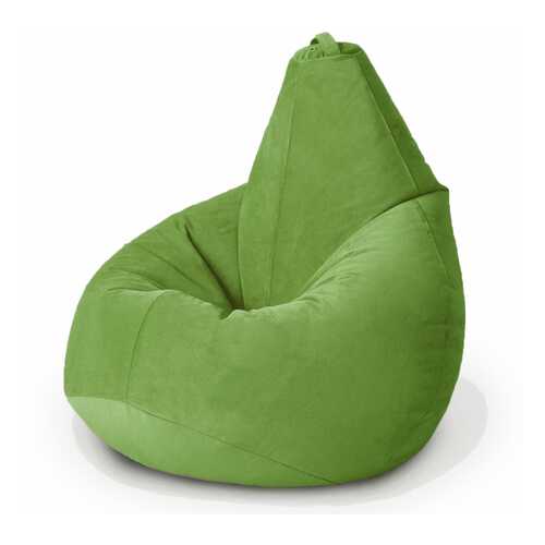 Кресло-мешок груша MyPuff, размер L-Компакт, мебельная ткань, матово-зеленый в Шатура