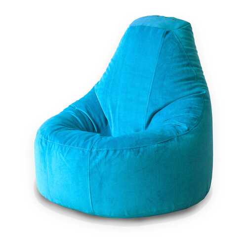 Кресло-мешок Люкс MyPuff, мебельная ткань, бирюза в Шатура