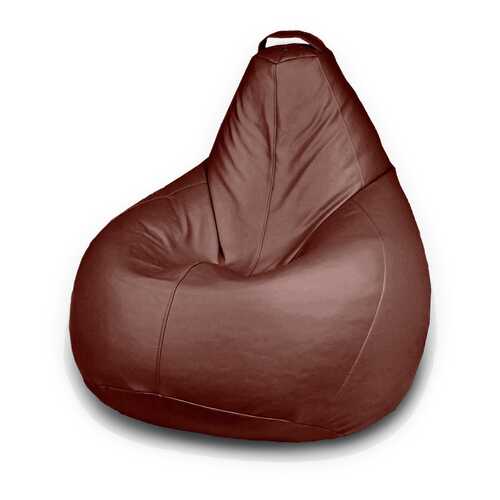 Кресло-мешок MyPuff Стандарт, размер L, экокожа, шоколад в Шатура