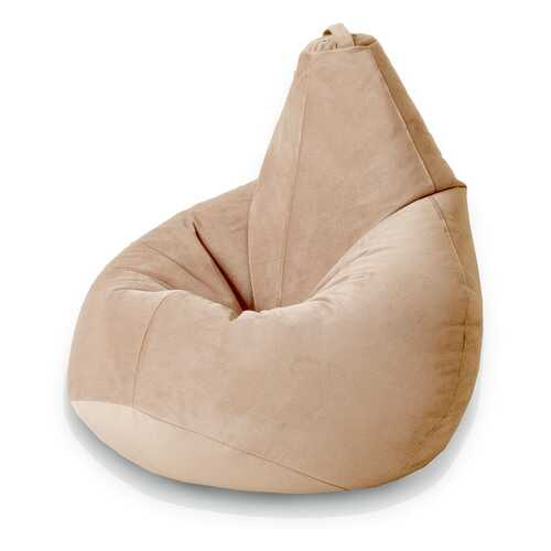 Кресло-мешок MyPuff Стандарт, размер L, велюр, латте в Шатура