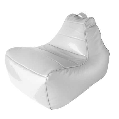 Кресло-мешок Папа Пуф Modern Lounger White, размер L, экокожа, белый в Шатура