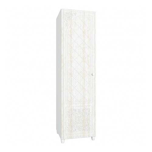 Платяной шкаф Компасс-мебель Соня премиум СО-13 55x50x200,5, белое дерево в Шатура