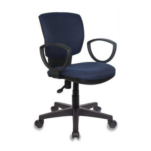 Компьютерное кресло Бюрократ 664006 CH-626AXSN/V-03-1 59х61х100 см, черный ромбик/синий в Шатура