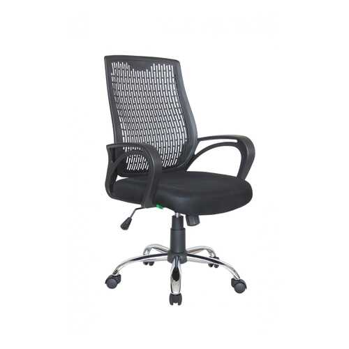 Кресло офисное Riva Chair 8081, черный/черный пластик в Шатура