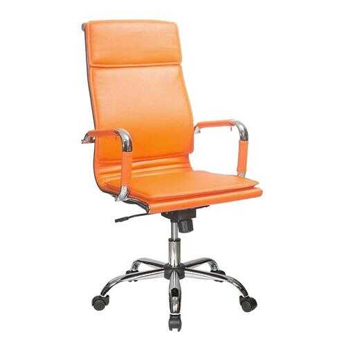Кресло руководителя Бюрократ CH-993/ORANGE, оранжевый в Шатура