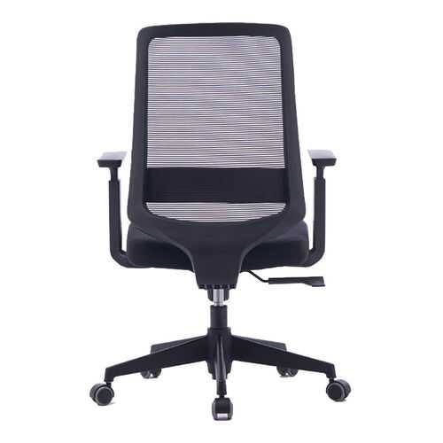 Офисное кресло Лондон Офис/Ткань черная/сетка черная в Шатура