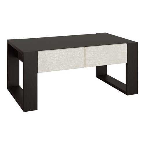 Журнальный столик Компасс-мебель Александрия премиум АМ-4 95х55х42 см, венге/белый в Шатура